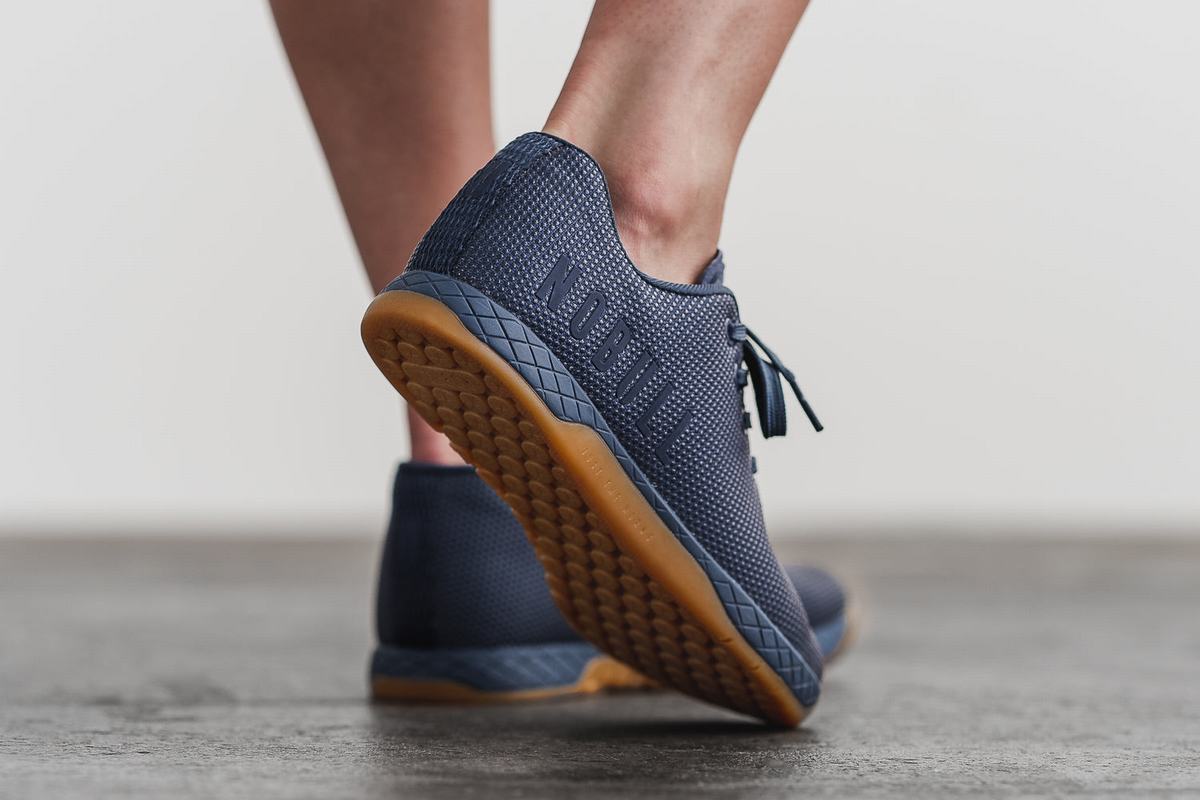 Nobull Superfabric Trainer Fitness Schoenen Dames Donkerblauw | 079162-FGC