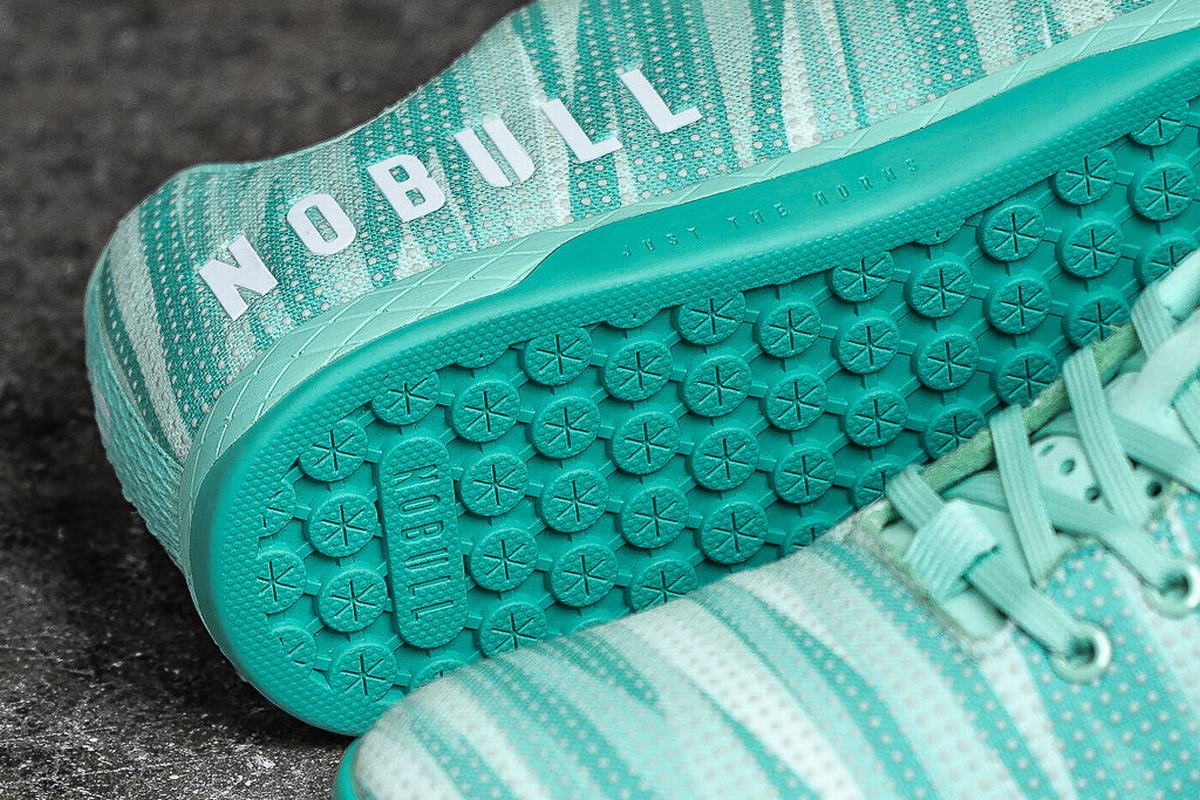 Nobull Superfabric Trainer Fitness Schoenen Heren Mintgroen | 157049-MVE