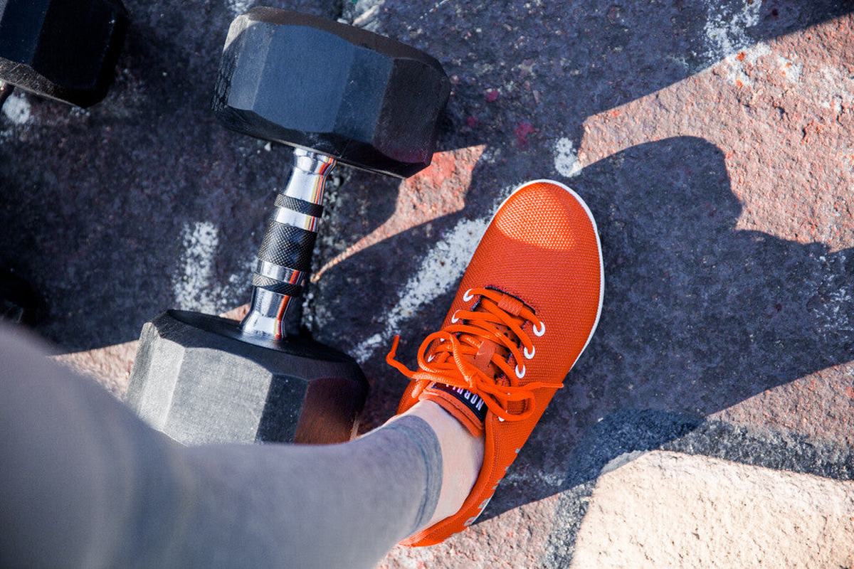 Nobull Superfabric Trainer Fitness Schoenen Dames Oranje | 169725-OYA