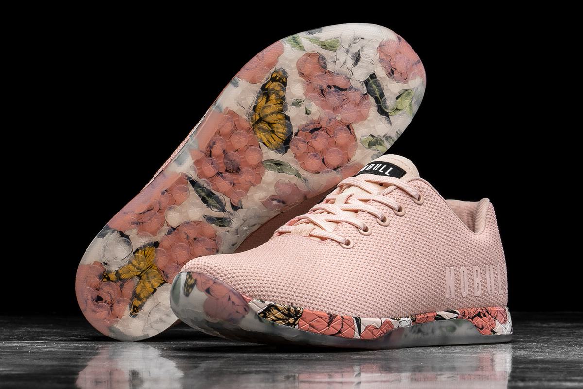 Nobull Superfabric Trainer Fitness Schoenen Heren Roze | 193765-TIZ