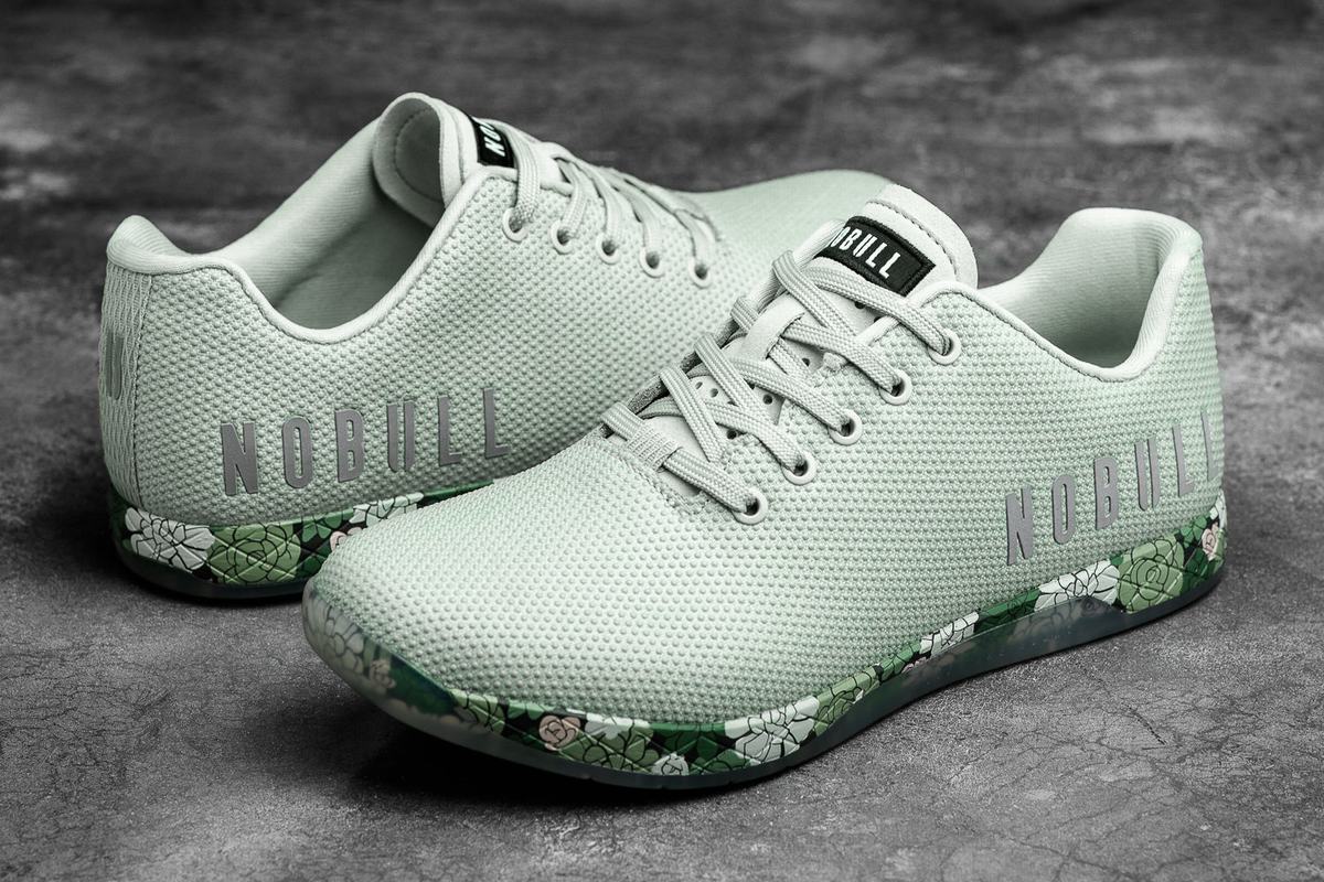 Nobull Superfabric Trainer Fitness Schoenen Heren Groen | 236158-LBC