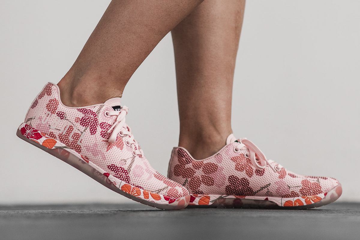 Nobull Superfabric Trainer Fitness Schoenen Dames Roze | 253816-JSF