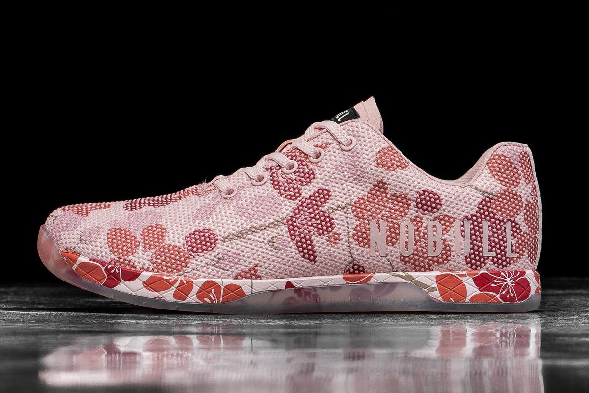 Nobull Superfabric Trainer Fitness Schoenen Dames Roze | 253816-JSF