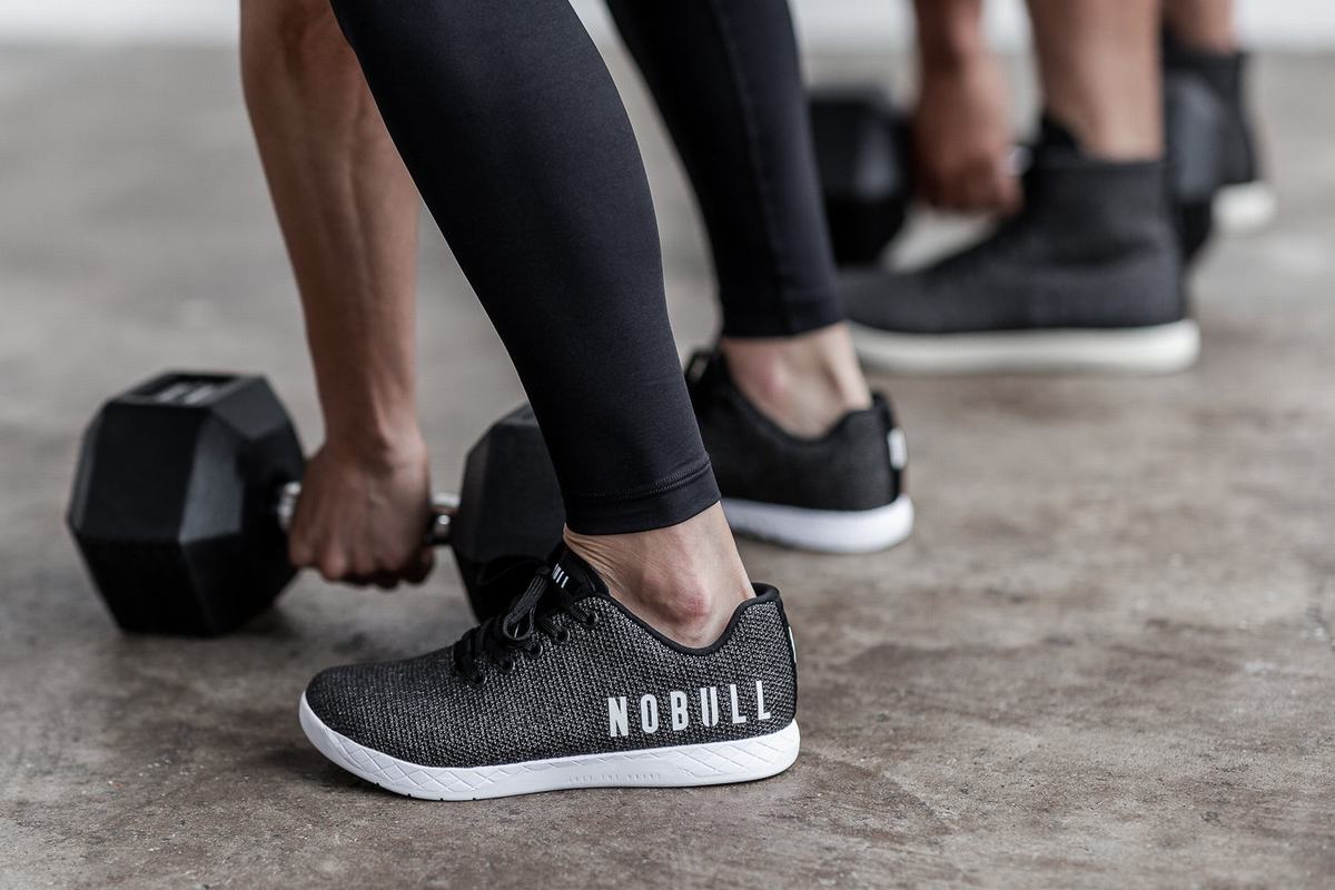 Nobull Superfabric Trainer Fitness Schoenen Dames Zwart | 268197-WMC