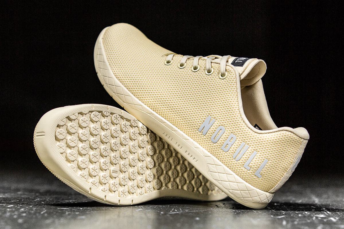 Nobull Superfabric Trainer Fitness Schoenen Heren Geel | 271356-BVP