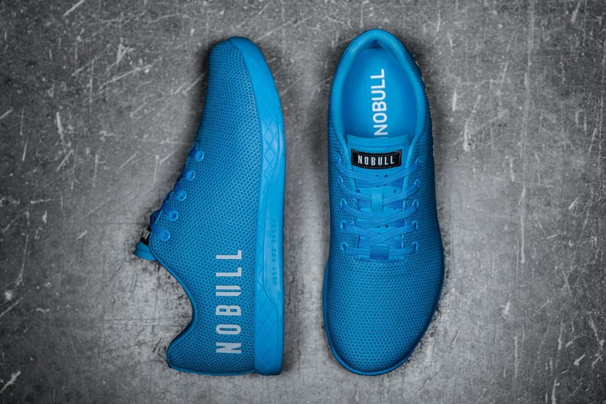 Nobull Superfabric Trainer Fitness Schoenen Dames Lichtblauw | 293158-VZY