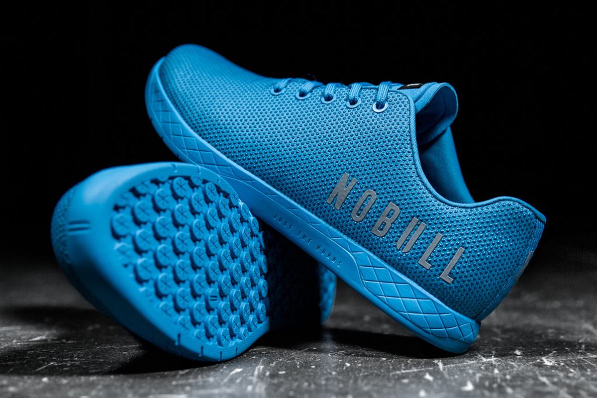 Nobull Superfabric Trainer Fitness Schoenen Dames Lichtblauw | 293158-VZY