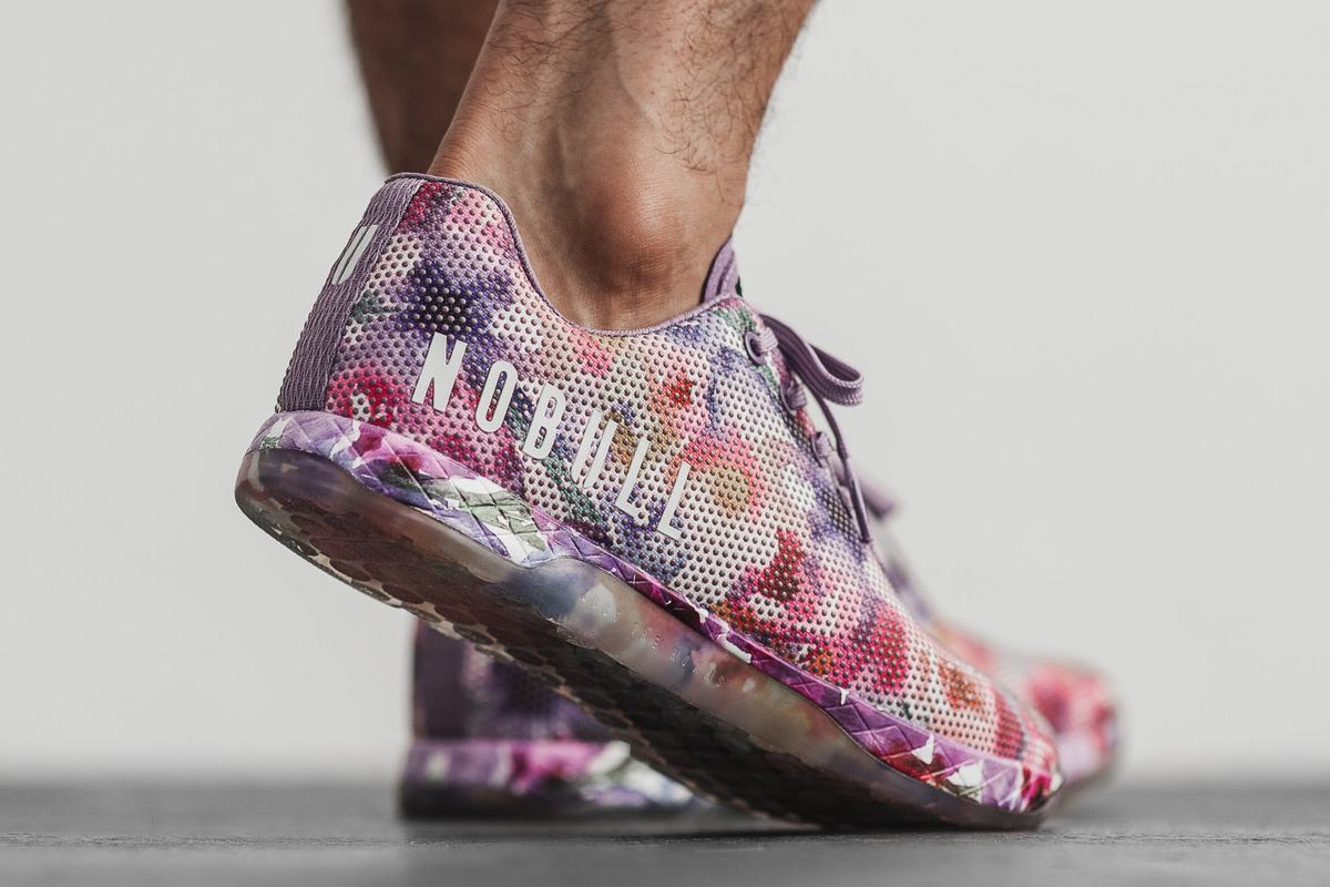 Nobull Superfabric Trainer Fitness Schoenen Heren Paars | 296704-CTQ