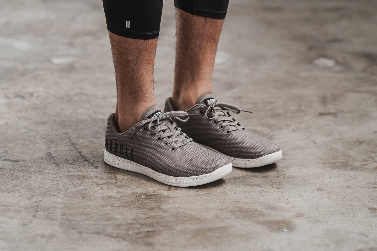 Nobull Superfabric Trainer Fitness Schoenen Heren Khaki | 301654-ZTG