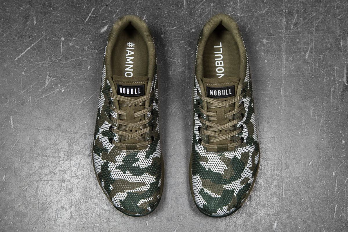 Nobull Superfabric Trainer Fitness Schoenen Dames Camo | 367425-UGH