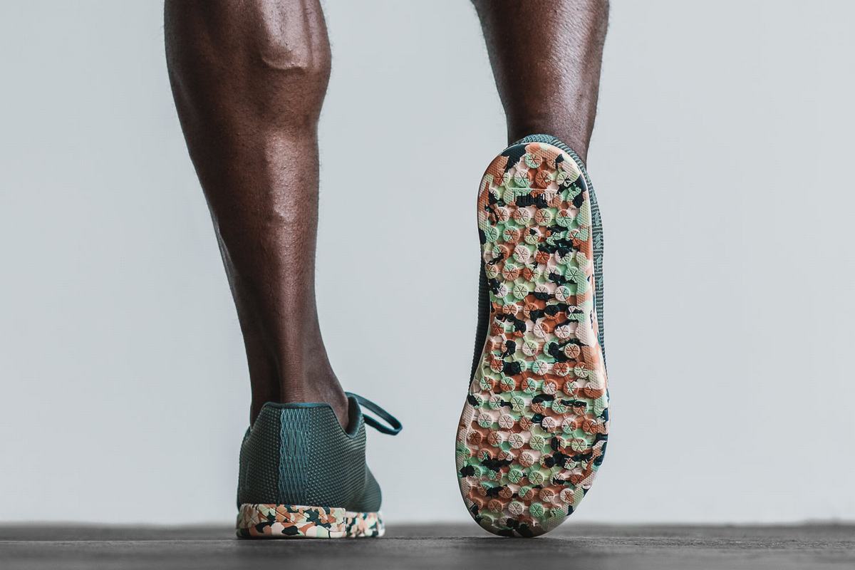 Nobull Superfabric Trainer Fitness Schoenen Heren Groen | 384951-ECJ