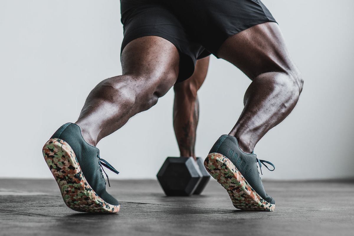 Nobull Superfabric Trainer Fitness Schoenen Heren Groen | 384951-ECJ