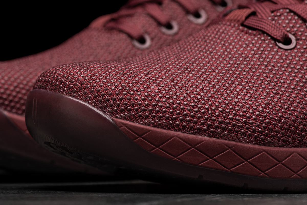 Nobull Superfabric Trainer Fitness Schoenen Heren Donkerrood | 386014-WQY