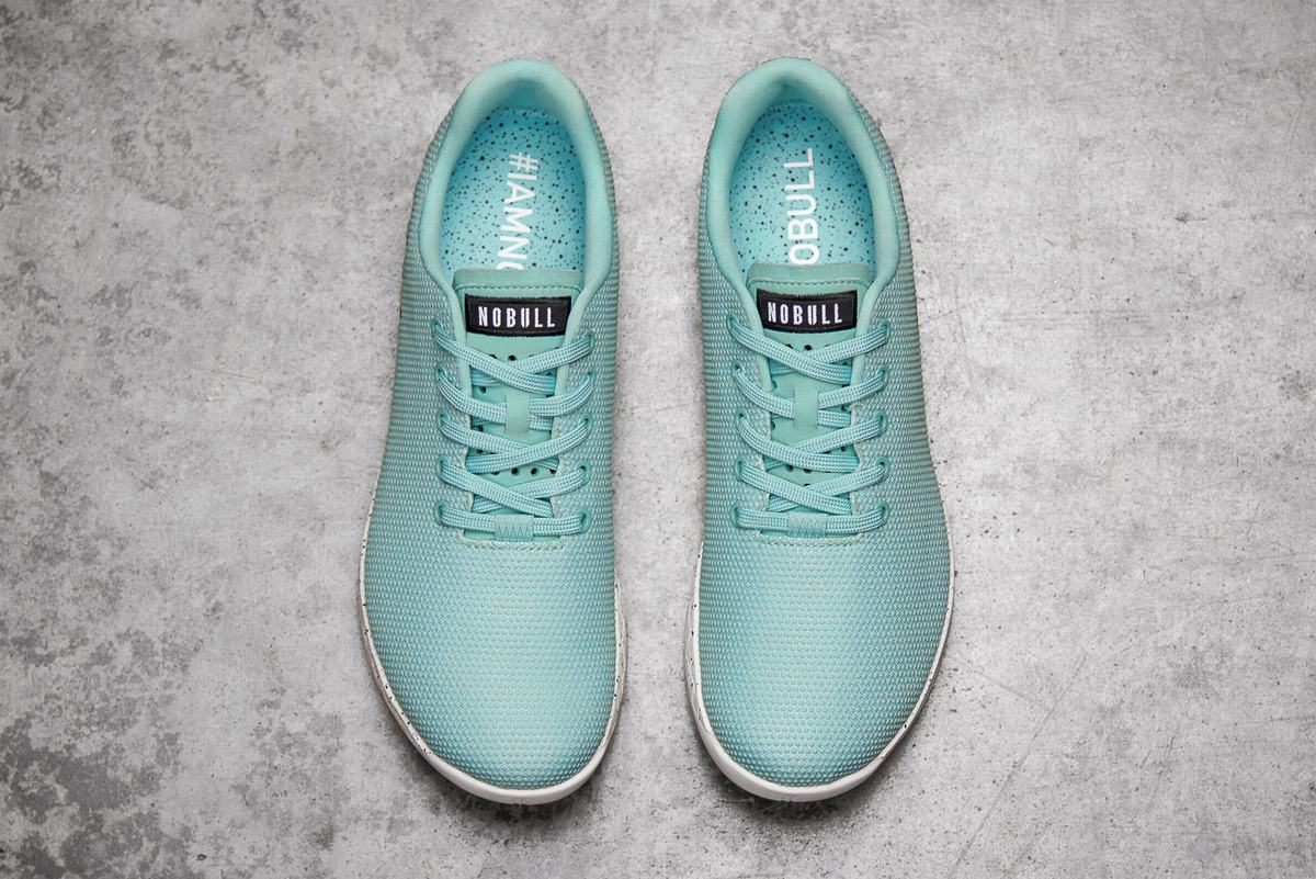 Nobull Superfabric Trainer Fitness Schoenen Heren Lichtturquoise | 425789-ZFH