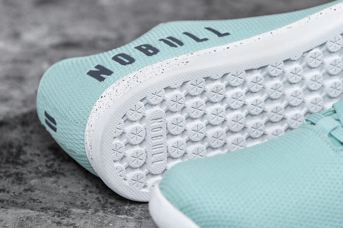 Nobull Superfabric Trainer Fitness Schoenen Heren Lichtturquoise | 425789-ZFH