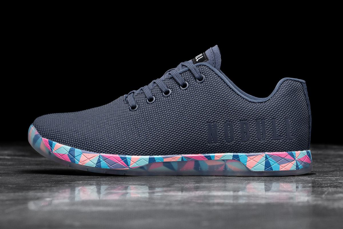 Nobull Superfabric Trainer Fitness Schoenen Heren Donkerblauw | 437591-NXR