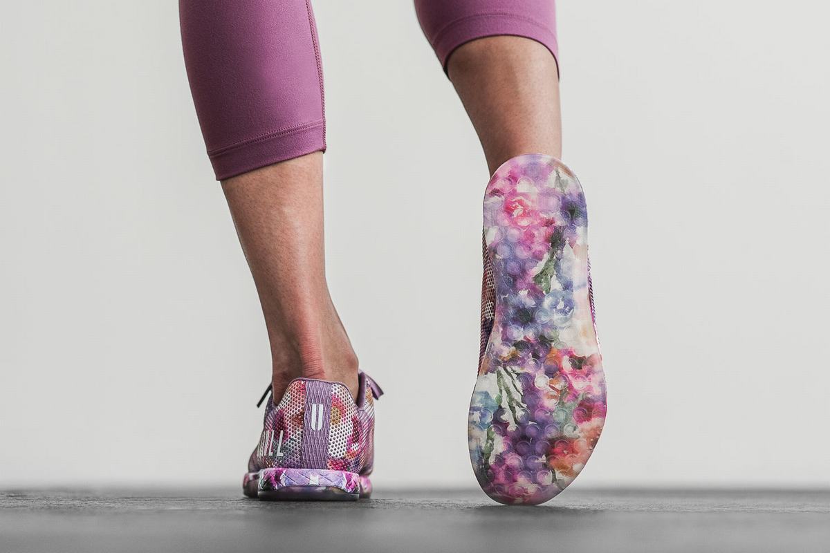 Nobull Superfabric Trainer Fitness Schoenen Dames Paars | 487206-SJF