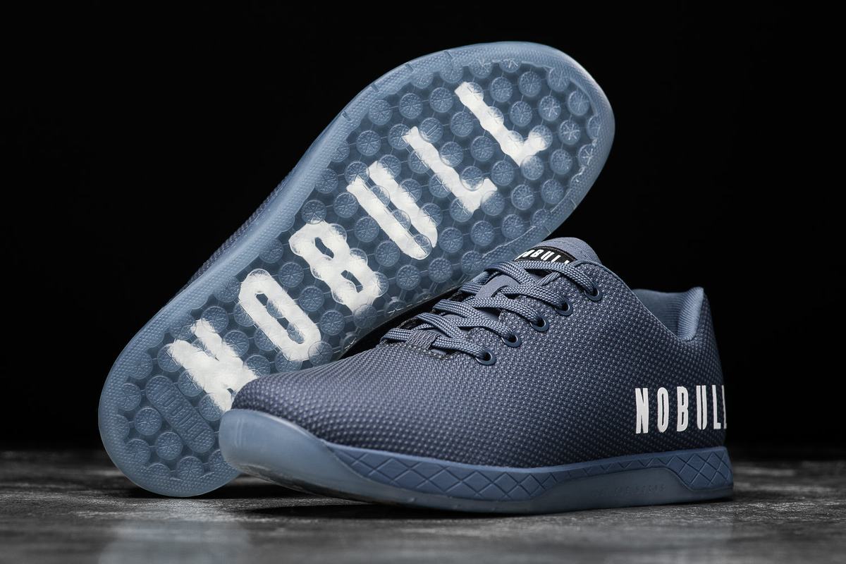 Nobull Superfabric Trainer Fitness Schoenen Dames Donkerblauw | 492308-EIT