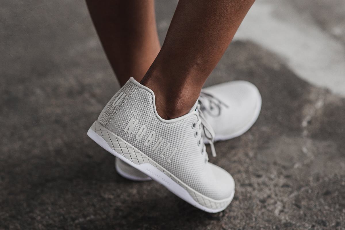 Nobull Superfabric Trainer Fitness Schoenen Dames Grijs | 519602-MKJ