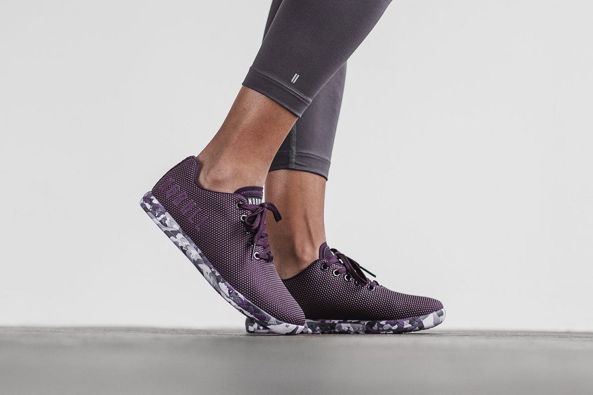 Nobull Superfabric Trainer Fitness Schoenen Dames Paars | 526913-NRC
