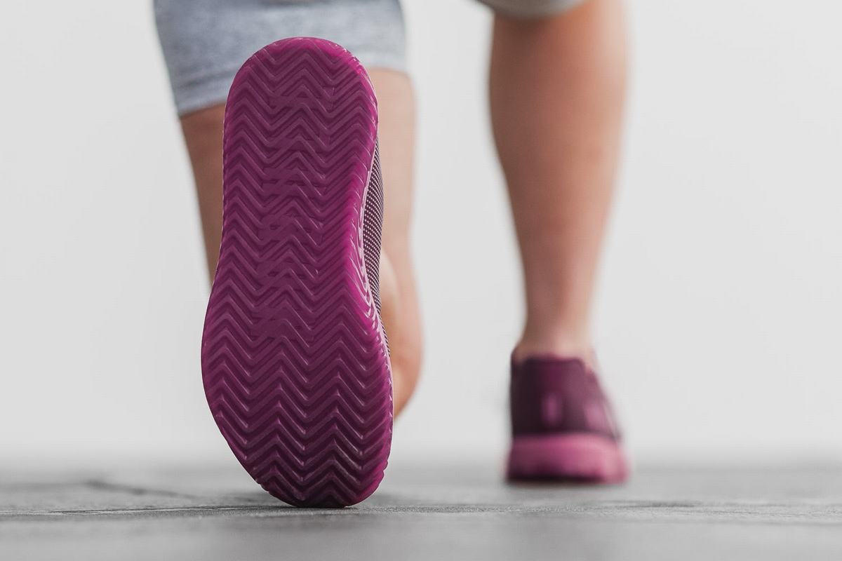 Nobull Superfabric Trainer Fitness Schoenen Dames Dieppaars | 581409-XHI
