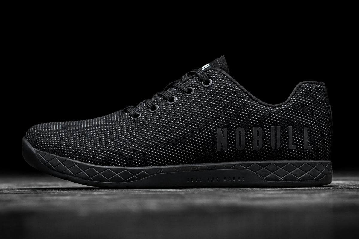 Nobull Superfabric Trainer Fitness Schoenen Heren Zwart | 583976-FMK
