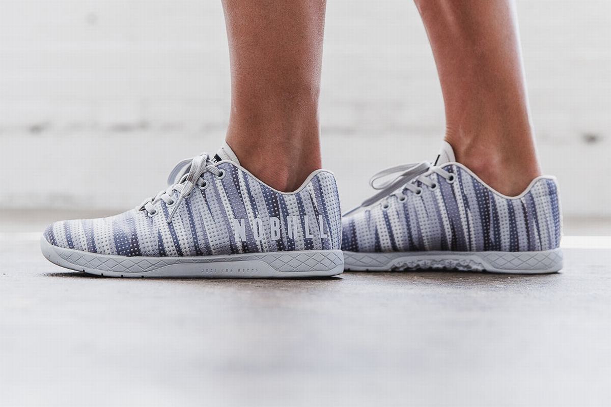 Nobull Superfabric Trainer Fitness Schoenen Dames Blauw | 613728-WDV