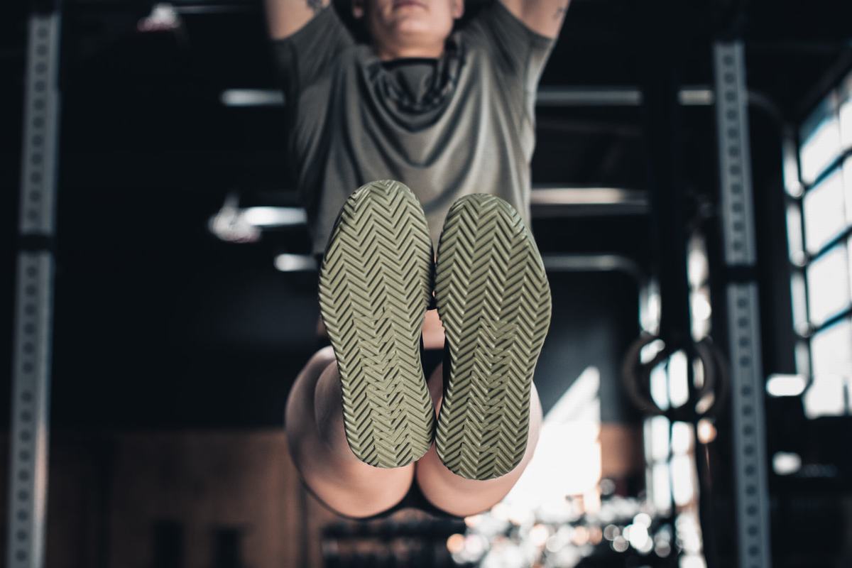 Nobull Superfabric Trainer Fitness Schoenen Dames Zwart Donkergroen | 621704-JOW