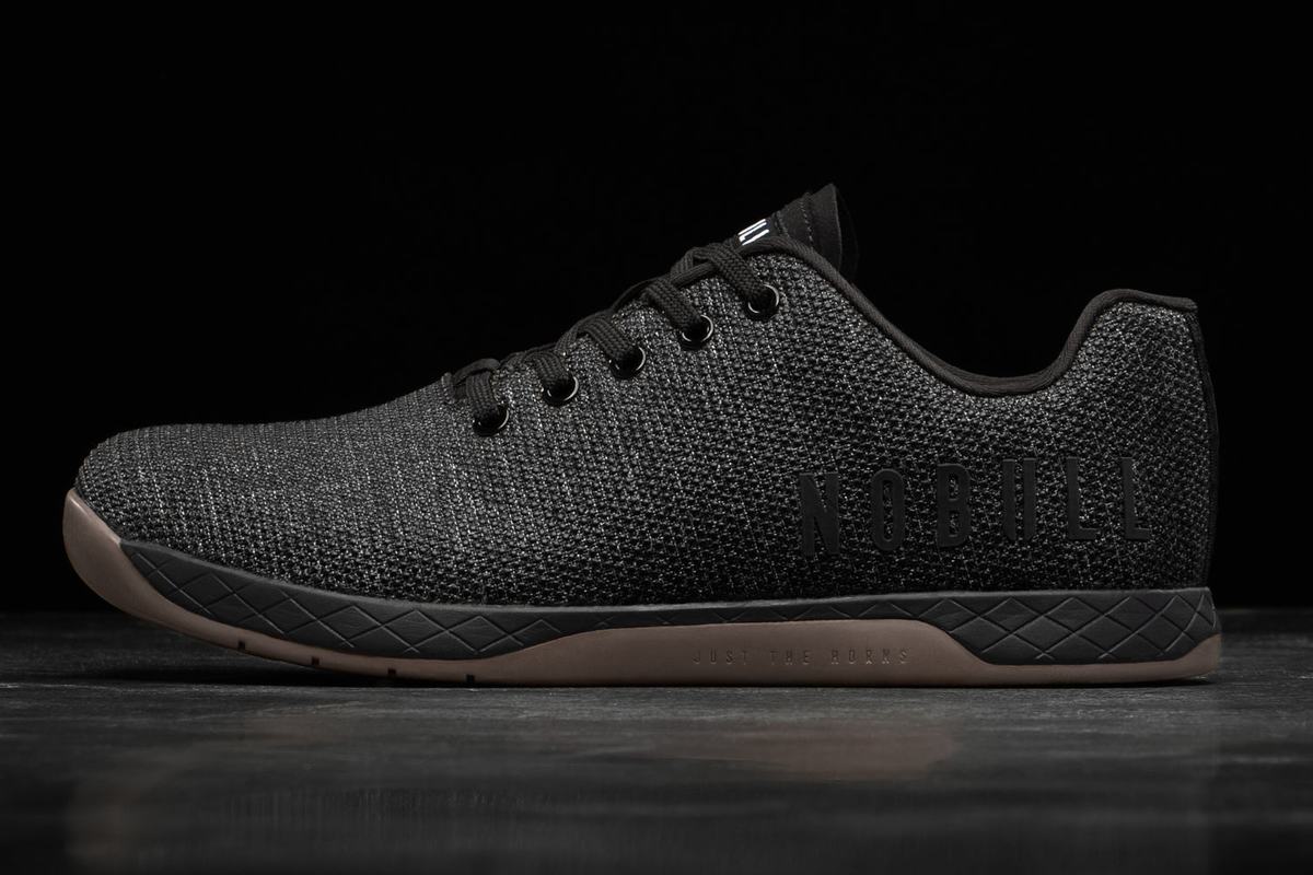 Nobull Superfabric Trainer Fitness Schoenen Heren Zwart | 623178-OWA