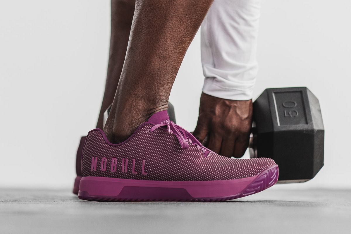 Nobull Superfabric Trainer Fitness Schoenen Heren Dieppaars | 635274-TXG