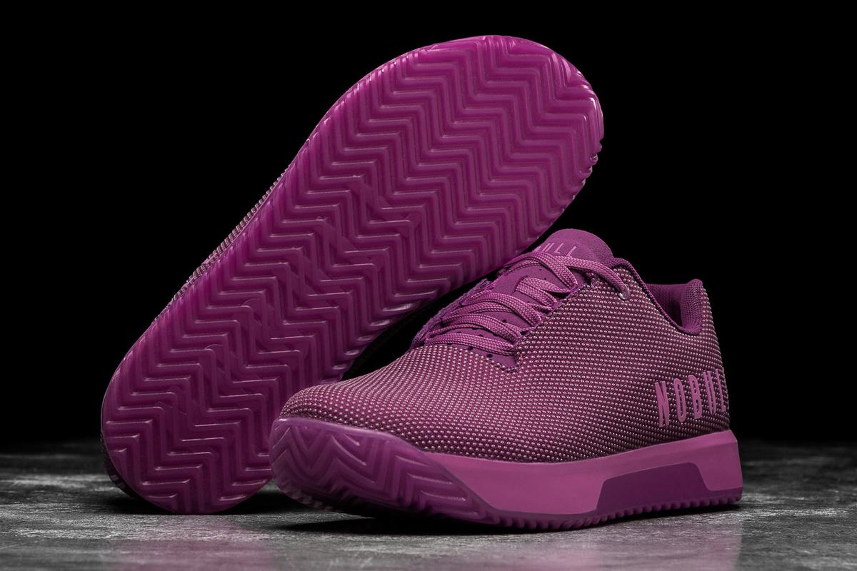 Nobull Superfabric Trainer Fitness Schoenen Heren Dieppaars | 635274-TXG