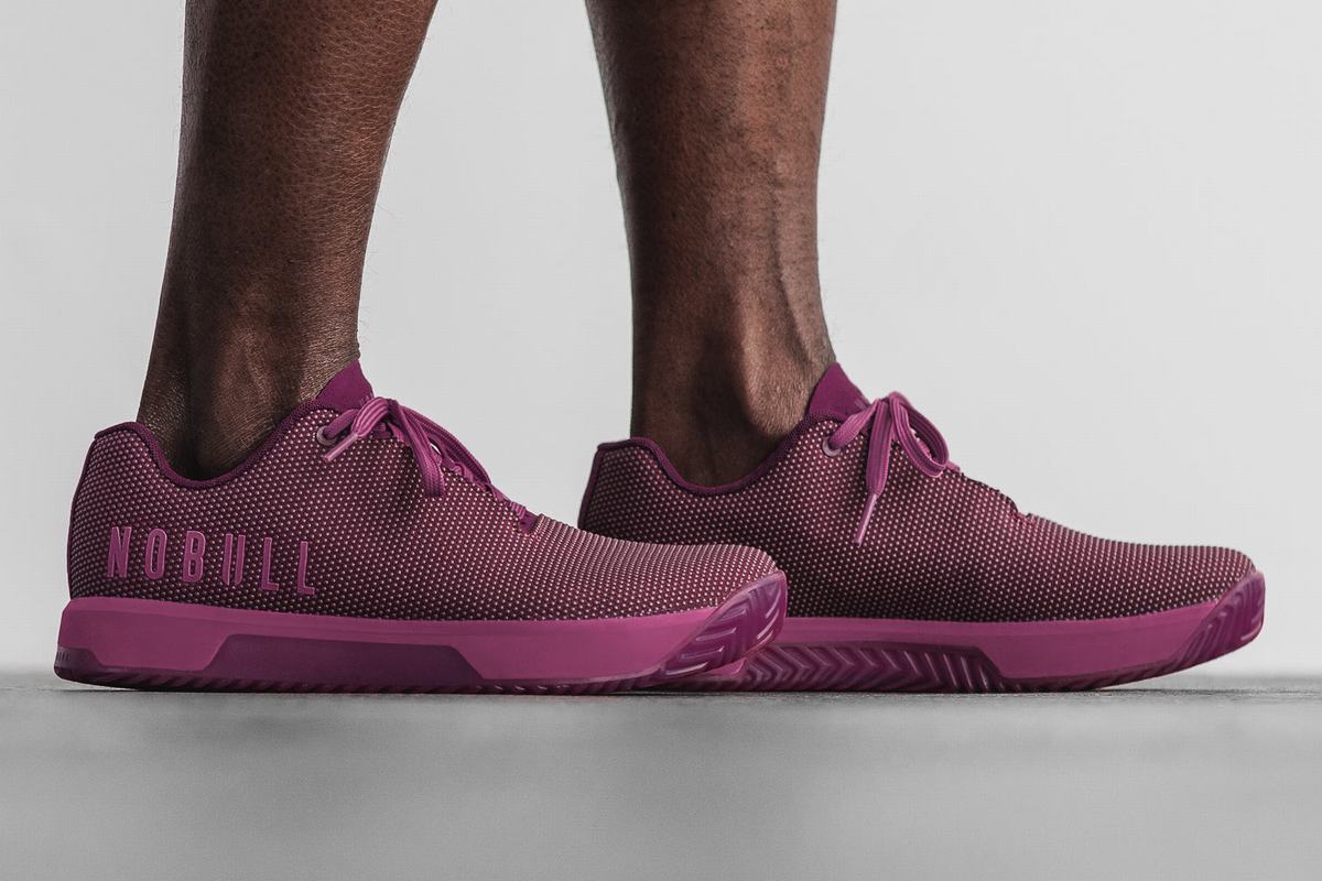 Nobull Superfabric Trainer Fitness Schoenen Heren Dieppaars | 635274-TXG