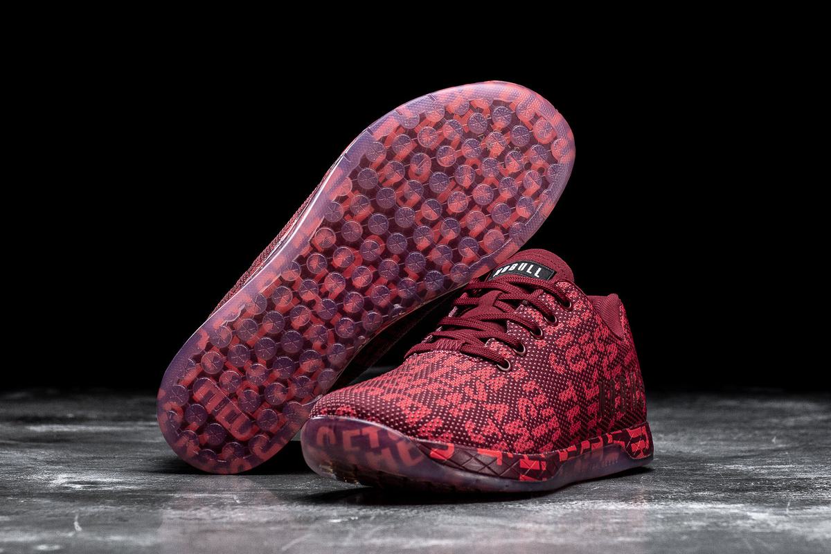 Nobull Superfabric Trainer Fitness Schoenen Dames Bordeaux | 642815-GXY