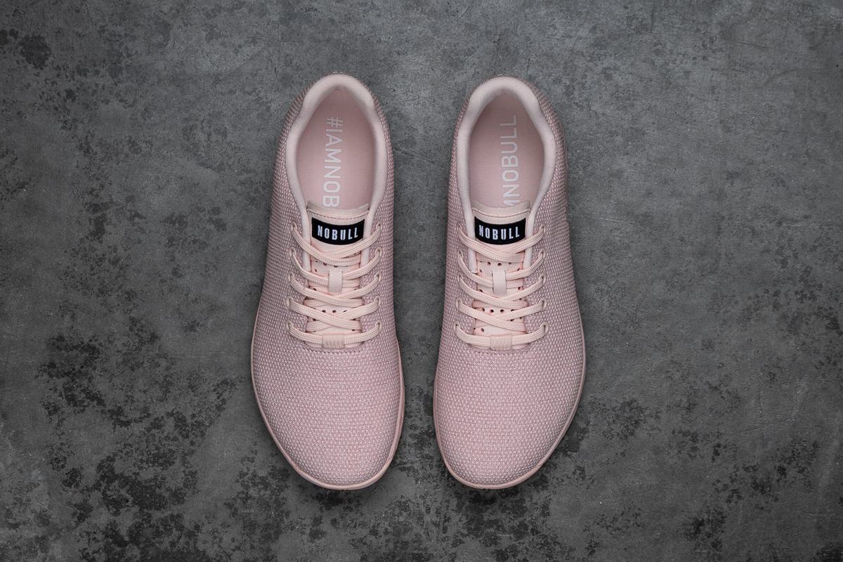 Nobull Superfabric Trainer Fitness Schoenen Heren Roze | 682159-GHV