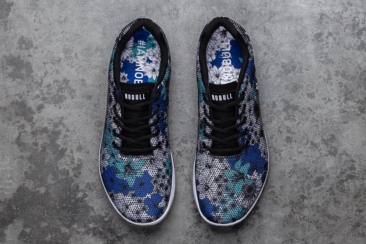 Nobull Superfabric Trainer Fitness Schoenen Heren Midnight Floral | 740983-LUC