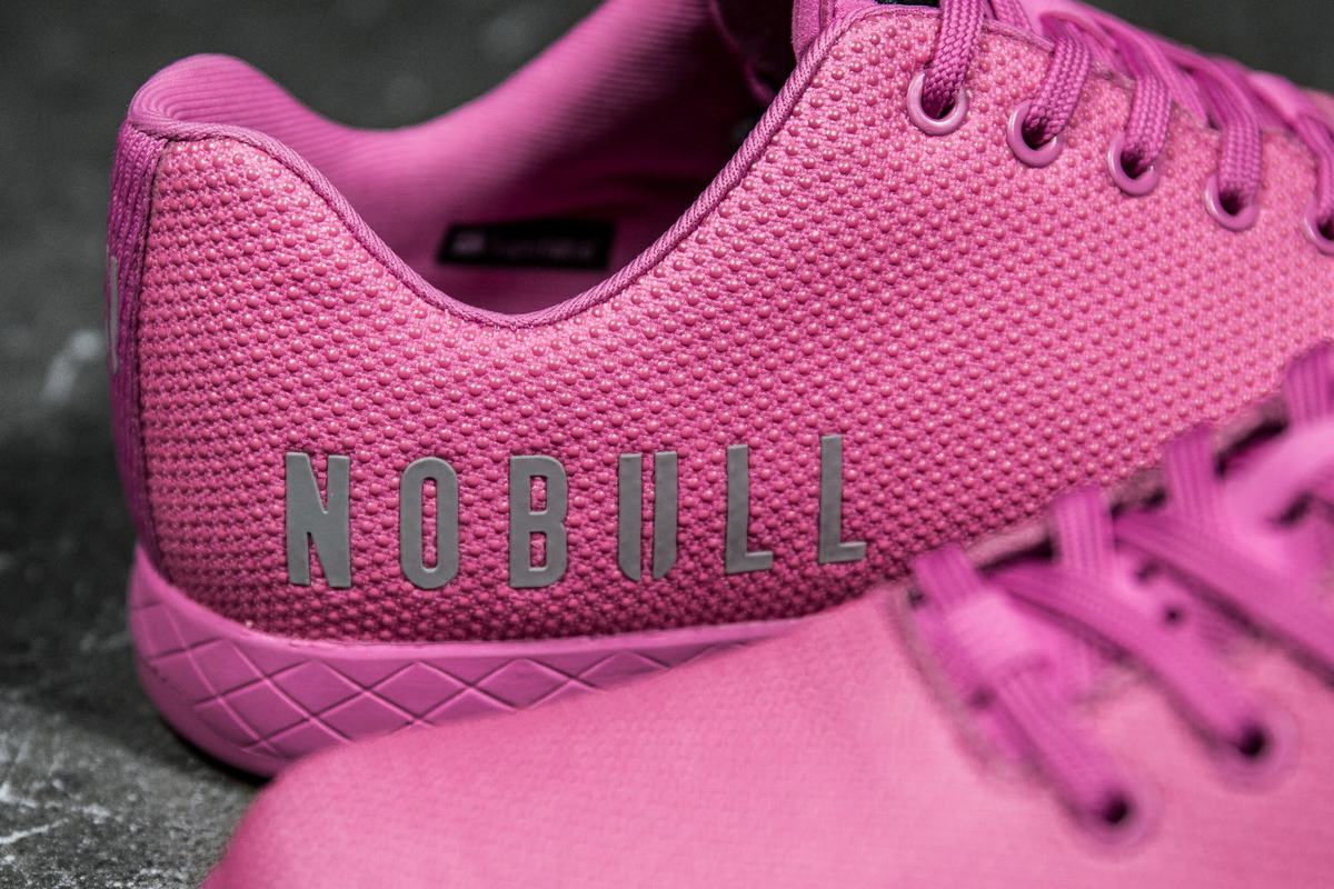 Nobull Superfabric Trainer Fitness Schoenen Dames Lichtroze | 746905-USW