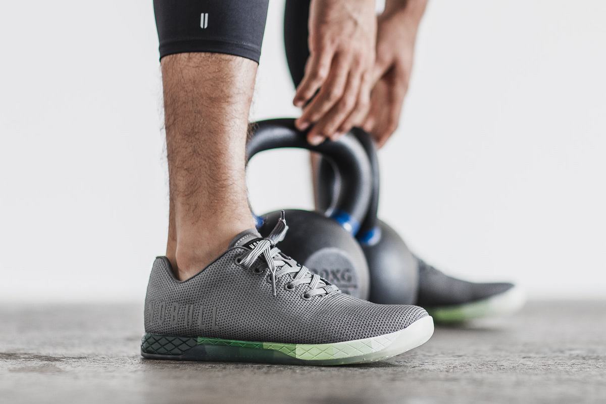 Nobull Superfabric Trainer Fitness Schoenen Heren Donkergrijs | 753982-VMC