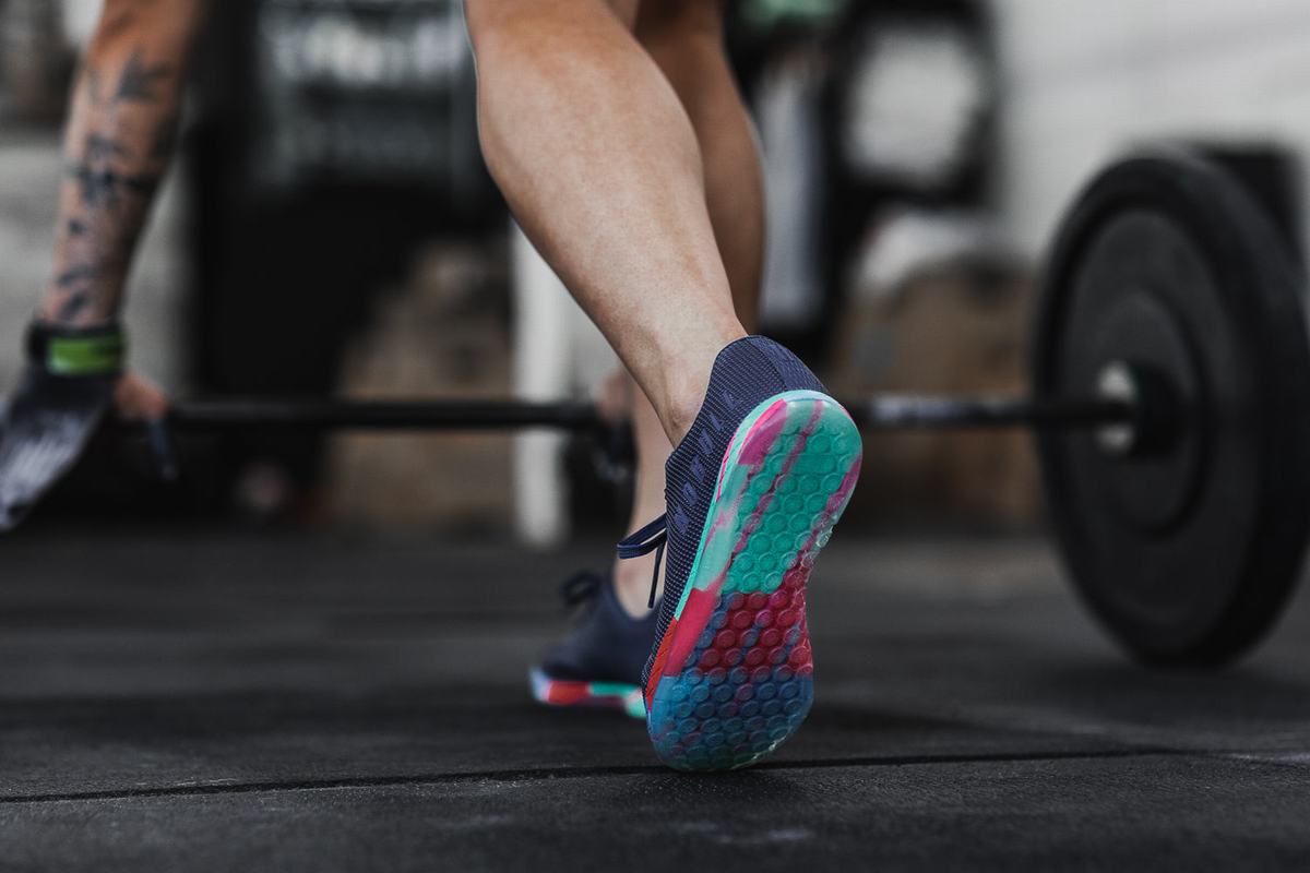 Nobull Superfabric Trainer Fitness Schoenen Dames Donkerblauw | 759831-KUB