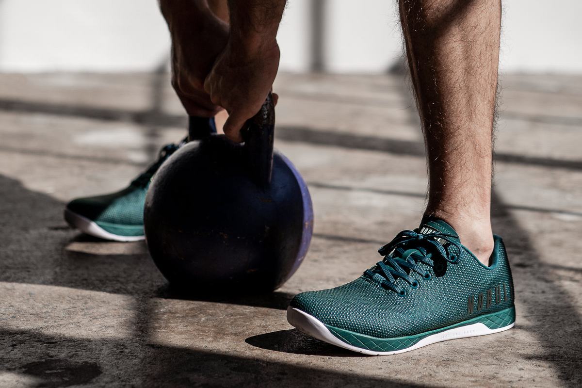 Nobull Superfabric Trainer Fitness Schoenen Heren Diepturquoise | 764315-PXL
