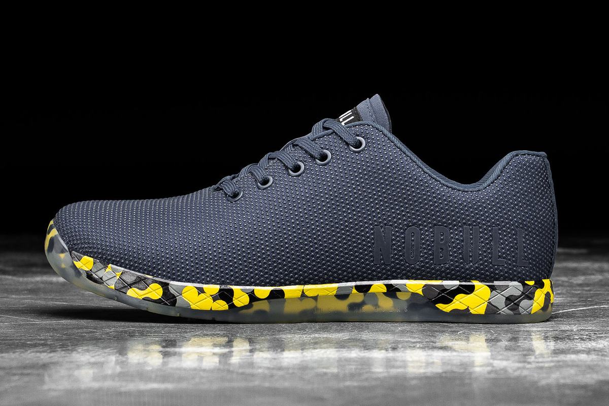 Nobull Superfabric Trainer Fitness Schoenen Heren Donkerblauw | 780293-WOQ