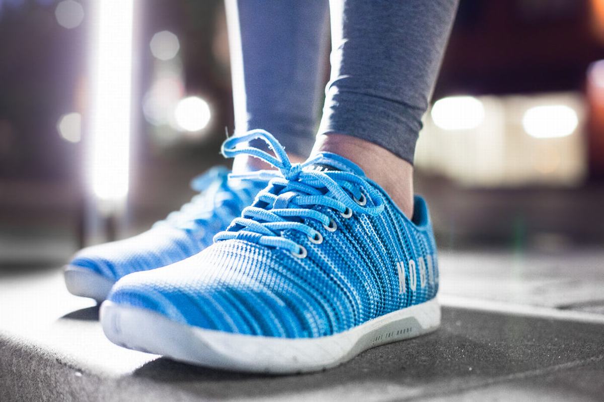 Nobull Superfabric Trainer Fitness Schoenen Dames Blauw | 790321-SRP