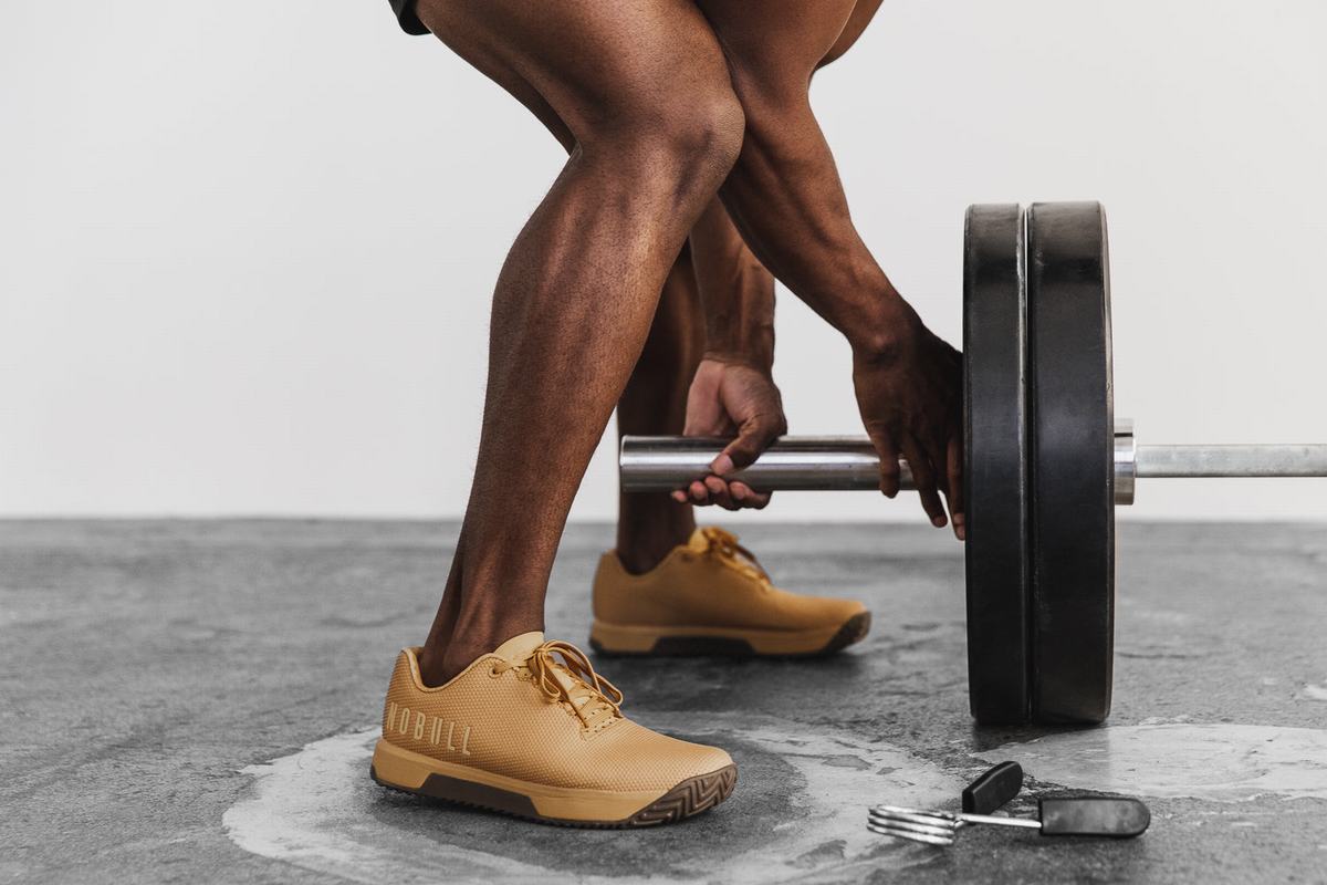 Nobull Superfabric Trainer Fitness Schoenen Heren Bruin | 814062-UOC
