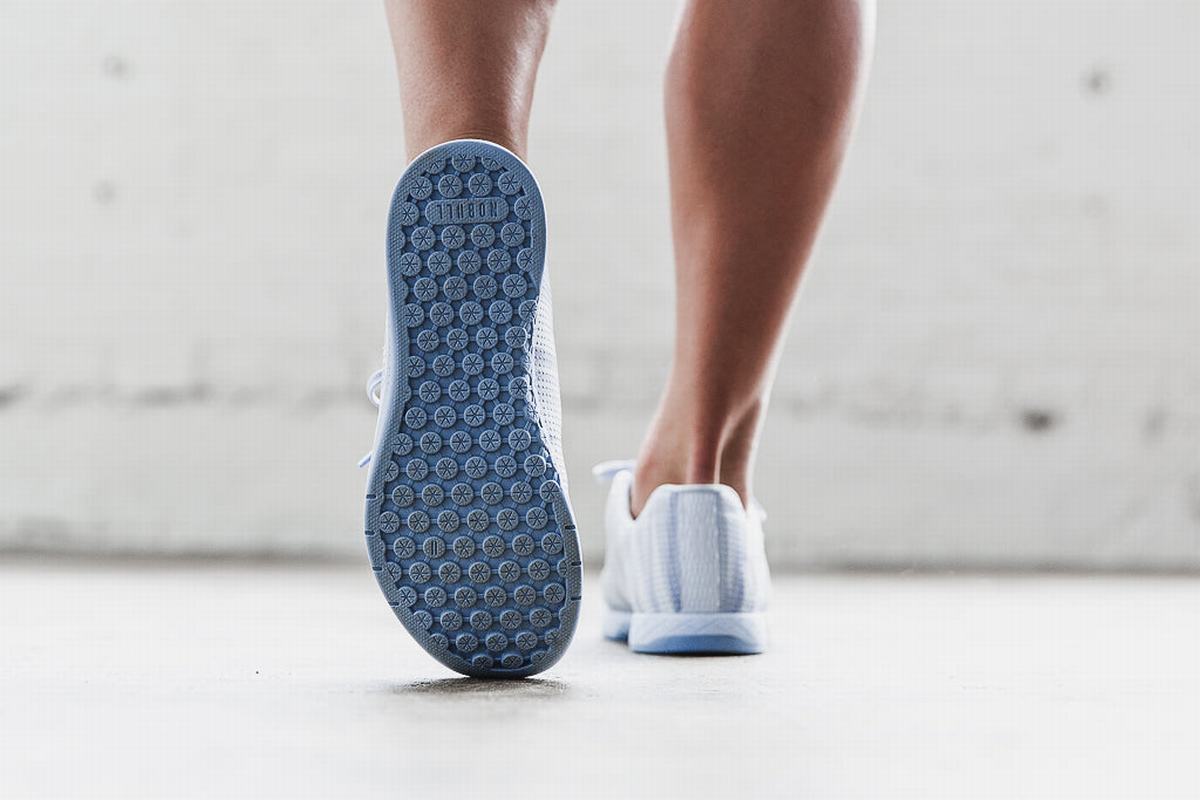 Nobull Superfabric Trainer Fitness Schoenen Dames Blauw | 829410-PYH