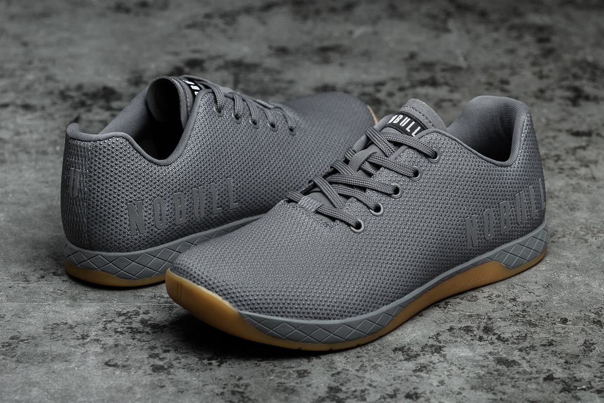 Nobull Superfabric Trainer Fitness Schoenen Heren Donkergrijs | 831460-KSY