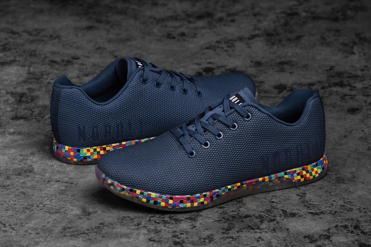 Nobull Superfabric Trainer Fitness Schoenen Dames Donkerblauw | 847092-DXA