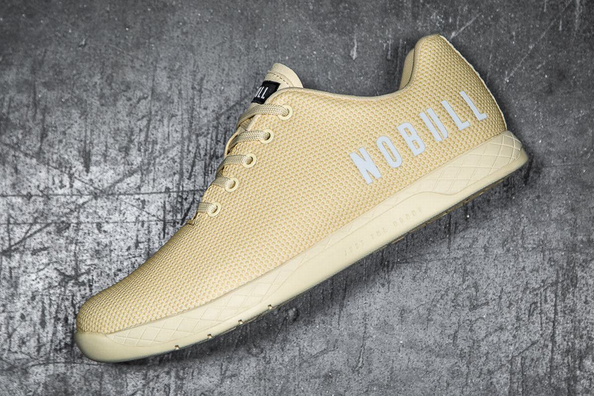 Nobull Superfabric Trainer Fitness Schoenen Dames Geel | 851372-PAS