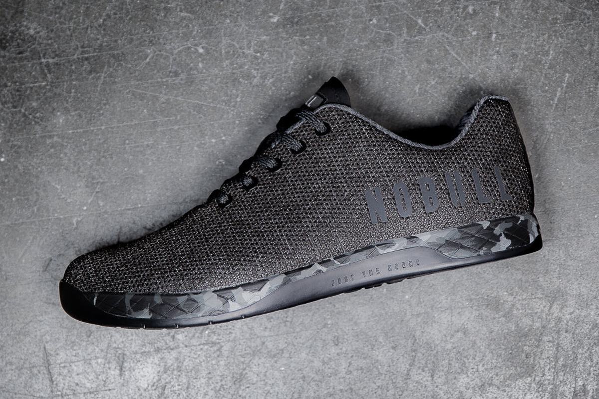 Nobull Superfabric Trainer Fitness Schoenen Heren Zwart Grijs | 857293-RNI