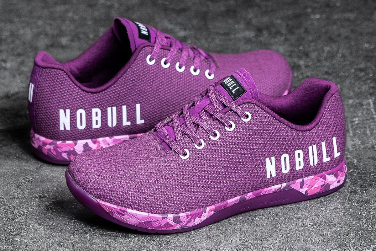 Nobull Superfabric Trainer Fitness Schoenen Heren Paars | 874152-XYL