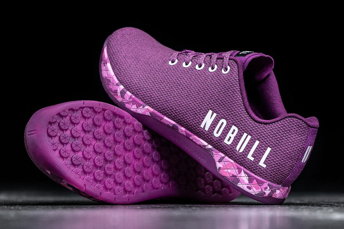 Nobull Superfabric Trainer Fitness Schoenen Heren Paars | 874152-XYL