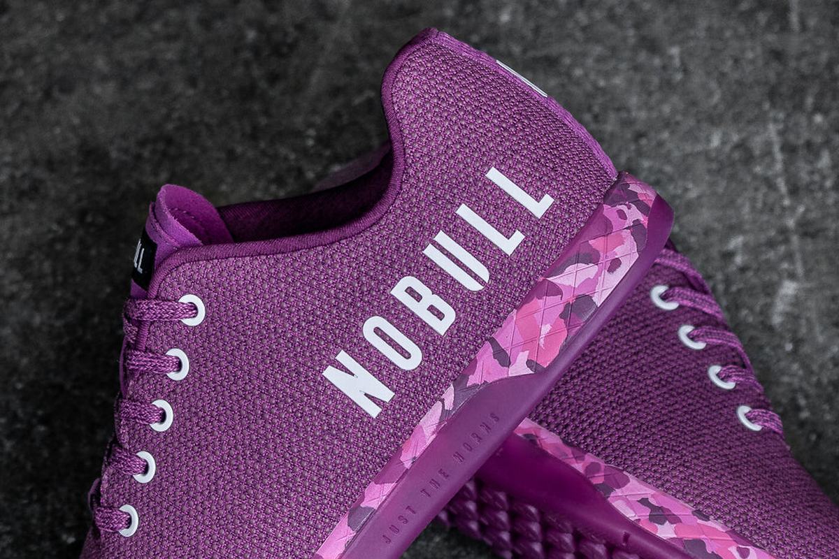 Nobull Superfabric Trainer Fitness Schoenen Heren Paars | 874152-XYL